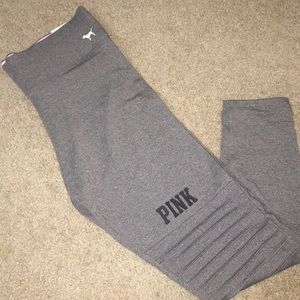 BNWT VS Pink Flat Moto Legging
